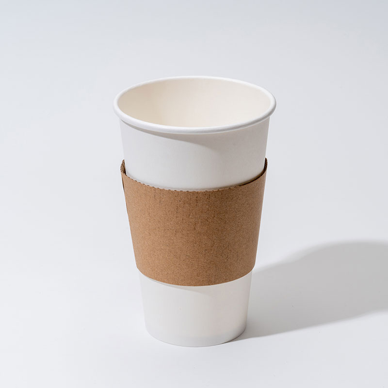 Heat insulating cup sleeves for takeaway drinks