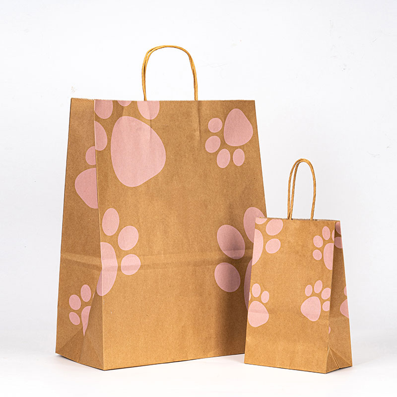 Kraft Shopping Paper Packaging Bag